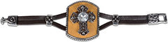 Kerusso Faith Gear Cross Rhinestone ContempoBracelet Bracelet -