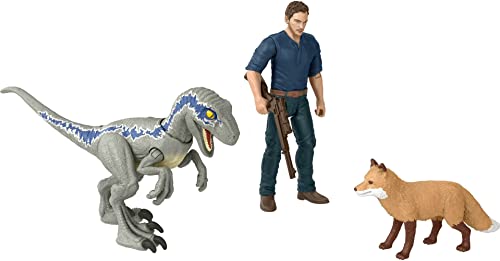  Mattel Games Rock 'Em Sock 'Em Raptors Jurassic World  Domination Kids Game Fighting Raptors with Blue vs Atrociraptor : Toys &  Games