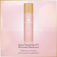 sakioo Gloria VanderBilt No.1 Set de Fragancias para Mujeres, Perfume 100ml + Spray corporal 150ml