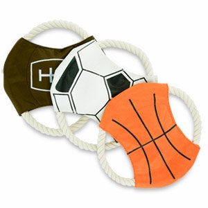 The Best Unique Petz 3-PC Sports Dog Rope Toy Set with Squeaker-UPT 222 - Get something you and your pet can enjoy with the Unique Petz 3-Piece Sports Rope Toy Set. This set is ideal for both the sports lover and pet in your life. It includes 3 rope toys,