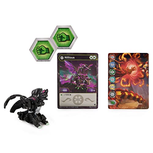 Bakugan Evolutions 2022 Darkus Griswing 2-inch Core Collectible Figure and Trading Card