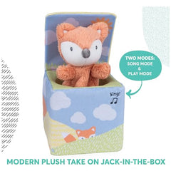 GUND Fox in a Box, Animated Plush Activity Toy for and Infants, Ages 0 and Up, Multicolor