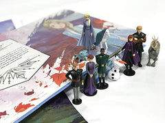 Phidal - Disney Frozen 2 My Busy Books - 10 Figurines and a Playmat