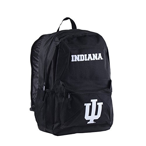 Concept One NCAA Indiana Hoosiers Sprint Backpack, 18-Inch, Black