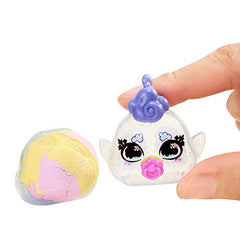 Mattel Cloudees Collectible Pets Beach Ice Cream Party Set, Interactive Cloud-Themed Toys With Moldable Dough, Surprise Hidden Figures and Accessories, For Kids 4 and Older