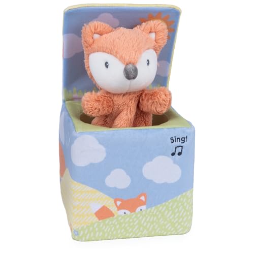 GUND Fox in a Box, Animated Plush Activity Toy for and Infants, Ages 0 and Up, Multicolor