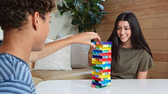 Mattel Games UNO StackoGame for Kids and Family with 45 Colored Stacking Blocks, Loading Tray and Instructions, Makes a Great Gift for 7 Year Olds and Up (43535)