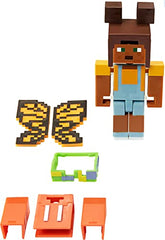 Minecraft Creator Series Fairy Wings Figure, Collectible Building Toy, 3.25-inch Action Figure with Accessories, Gift for Ages 6 Years & Older