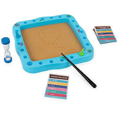 Spin Master Sandy Sketches Sand Drawing Guessing Board Game, Family Game for Ages 8 and up