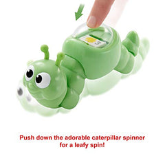 Mattel Games Patty-Pillar Fisher-Price Kids Pre-School Game, Colors, Shapes & Matching with Cards, Tokens & Caterpillar Spinner, 2 to 6 Players, Gift for Kids Ages 3 Years & Older