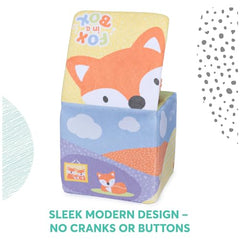 GUND Fox in a Box, Animated Plush Activity Toy for and Infants, Ages 0 and Up, Multicolor