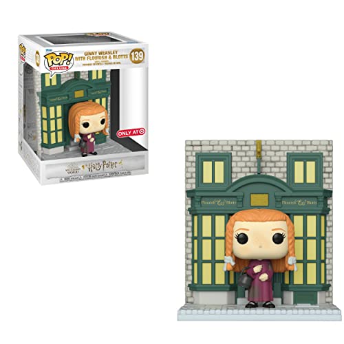 POP Funko Deluxe: Harry Potter Diagon Alley - Ginny with Flourish & Blotts Storefront