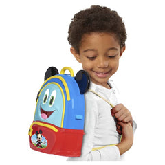 Just Play Mickey Mouse Funhouse Adventures Backpack - Disney Junior Mickey Backpack and Explorer Kit for Children, Explorer Kit for Kids, Multicolor