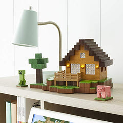 Department 56 Minecraft Village House Lit Building, 6.375 Inch, Multicolor
