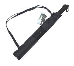 Rain Pro Unisex Adult Oversized Auto Open Double Canopy Vented Sport Umbrella, Black