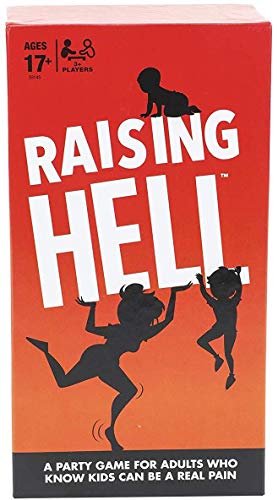 Hasbro Gaming Raising Hell Card Game Adult Party Game