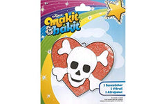 Makit & Bakit Suncatcher Kit-Skull Heart