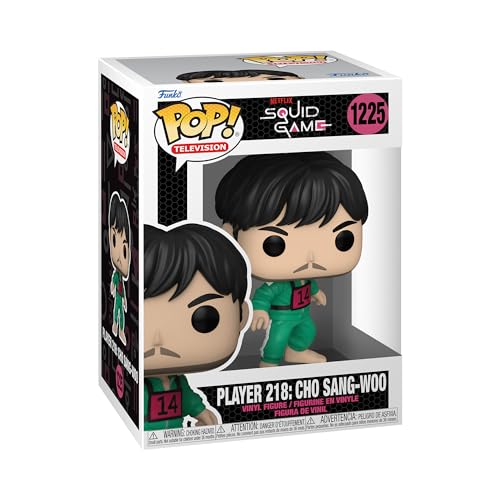 Funko POP TV: Squid Game- Player 218: Cho Sang-Woo, Multicolor