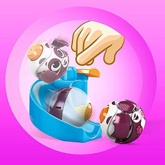 Mega Bloks Peek A Blocks Panda Slide with Big Building Blocks, Building Toys for Toddlers (14 Pieces)