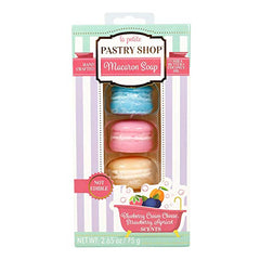 La Petite Pastry Shop Macaron Soap Trio 2.65oz (1 PACK!!)