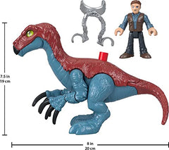 Jurassic World Toys Jurassic World Dominion Therizinosaurus Dinosaur & Owen Toys