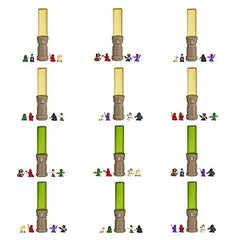 STAR WARS Micro Force Wow! Series 3 – Mini Collectible Figures in Lightsaber Toy Surprise Pack (Packaging My Vary)