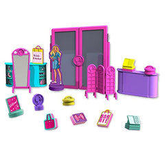 Barbie Boutique Stamp Set - Creative Stamps for Kids to Explore Imagination and Design, Kid-Friendly Stamp Kit for Arts and Crafts Fun, Featuring Fashionable Designs and More.
