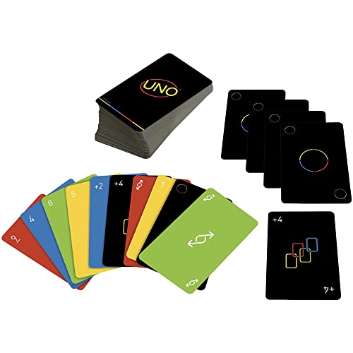 Mattel Games UNO Minimalista Card Game for Adults & Teens Unique Collectible Gift Featuring Designer Graphics by Warleson Oliviera