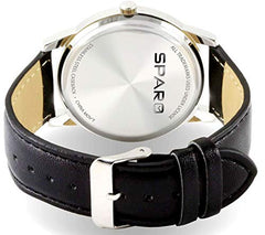 Braves Premium Classic Logo Mens Watch Brown Leather Band Baseball