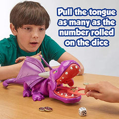 TOMY Snap Dragon Action Board Game for Kids, Family Board Games, Multicolor, 4 Years and Up