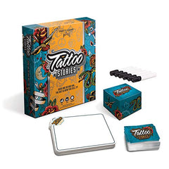 Bicycle Tattoo Stories - Games Party Games - Drawing and Card Game
