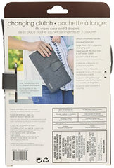 JJ Cole Diaper Changing Clutch, Stone Arbor