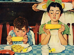 1000 Piece Puzzle for Adults Norman Rockwell Who's Having More Fun 27X20 Jigsaw by KI Puzzles