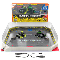 HEXBUG BattleBots Arena Platinum – Multiplayer Remote Control Robot Toy for Kids – for Boys and Girls Ages 8 and Up