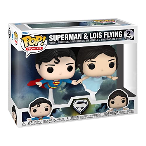 Funko Superman and Lois Lane Flying Exclusive 2 Pack Figures