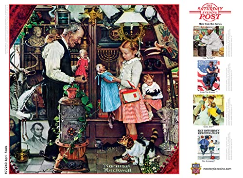 MasterPieces Norman Rockwell 1000 Puzzles Collection - 1000 Piece Jigsaw Puzzle
