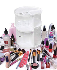 Meridian Point Rotating Adjustable Large Capacity 360 Degree Cosmetic Organizer