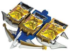 Power Rangers Megaforce Snake Ax, Tiger Claw, and Shark Bowgun Battle Set .HN#GG_634T6344 G134548TY19578