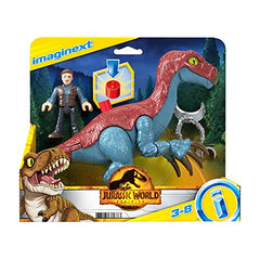Jurassic World Toys Jurassic World Dominion Therizinosaurus Dinosaur & Owen Toys