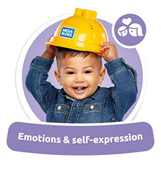 Mega Bloks Lil’ Building Toolkit Preschool Building Set with Hammer