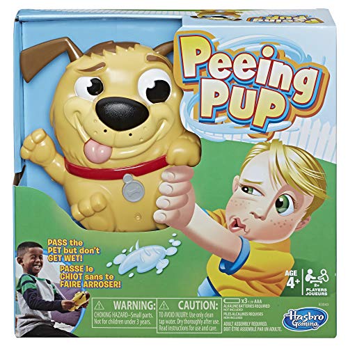 Hasbro Gaming Peeing Pup Game Fun Interactive Game for Kids Ages