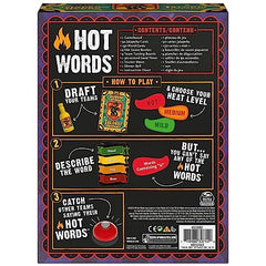 Spin Master Games Hot Words, Word Guessing Party Game, Board Game for Ages 12 & up, by Spin Master