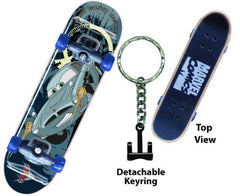 Disney Cars Skateboard-Professor Z Keyring