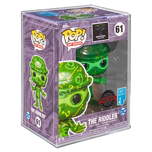 Funko POP! DC's Batman Forever The Riddler Art Series with Protector