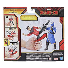 Marvel Hasbro Shang-Chi and The Legend of The Ten Rings Action Figure Toys, Shang-Chi vs. Death Dealer 6-inch Battle Pack, Kids Ages 4 and Up