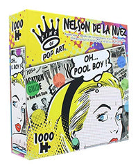 The Canadian Group King of Pop Art - Nelson De La Nuez - Oh... Pool Boy! - 1000 Piece Puzzle