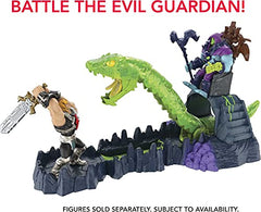 Masters of the Universe He-Man and The Chaos Snake Attack Playset, Skeletor Fortress with 2 Action Figures (He-Man & Skeletor), Gift for Adult Collectors & Motu Fans Ages 4 Years & Older