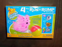Zhu Zhu Puppies 4 Piece Run Romp Action Set Puppies Not Included!