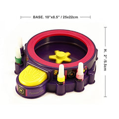AMAV Toys Fashion Time - Paint Spinner Nails Multi Color Craft Kit