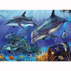 Dolphin Treasure (48 Piece Tray Puzzle)